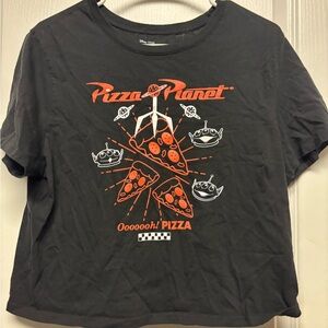 Disney Black Pizza Planet Tee - Short Sleeve
